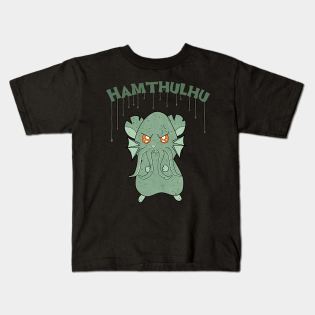 Hamthulhu Kids T-Shirt by Blackmoonrose13